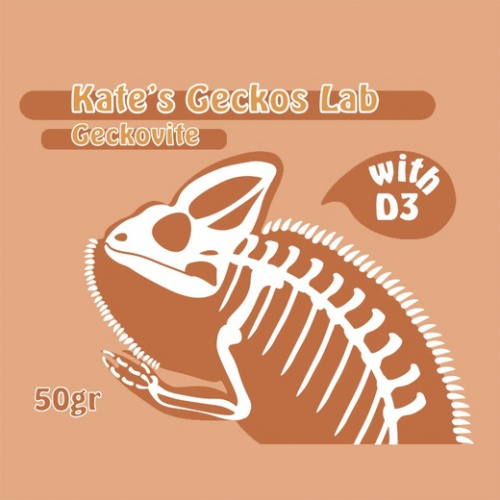 Kate's Geckos Lab - Geckovite (витамины c D3)