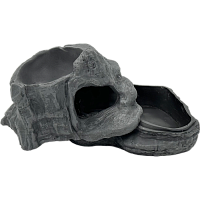 Укрытие из искусственного камня Scaled Wet Rock small 14 см