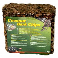 LUCKY REPTILE Субстрат кокосовый для террариумов "Coconut Bark Chips" 1кг/10л