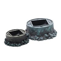 Поилка круглая из искусственного камня Scaled Japan Fountain Drinking Bowl 18 см