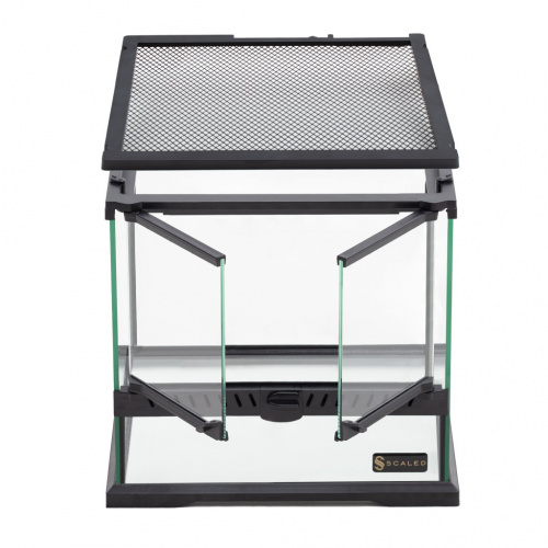 Террариум из силикатного стекла Scaled, 30х30х30 см фото 3