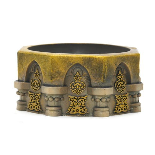 Поилка круглая из искусственного камня  Scaled Pensieve Drinking Bowl (Омут памяти) 12 см фото 3