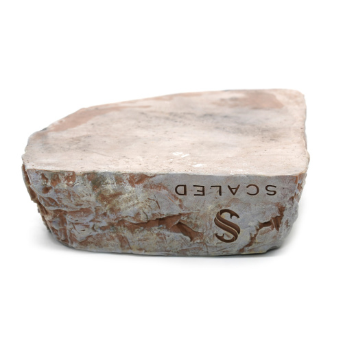 Поилка угловая из искусственного камня Scaled Stone Age Drinking Bowl 28 см (Пустынный) фото 4