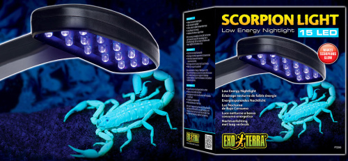Светильник ночной для скорпионов Scorpion Light 15x16.5x7 см. фото 3