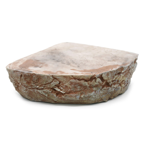 Поилка угловая из искусственного камня Scaled Stone Age Drinking Bowl 28 см (Пустынный) фото 3