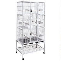 Клетка, белая, 810*470*1760мм, Triol