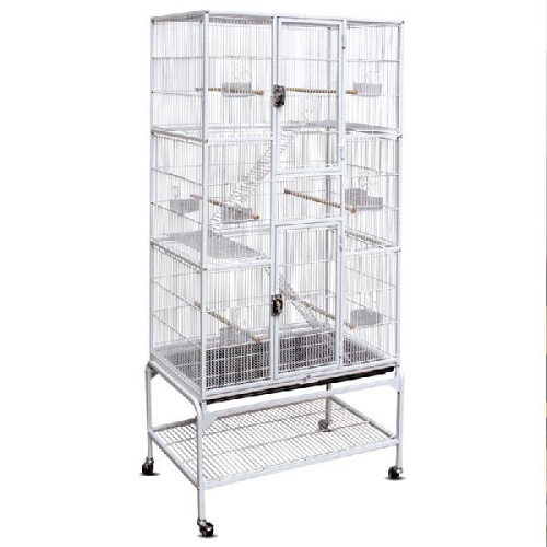 Клетка, белая, 810*470*1760мм, Triol