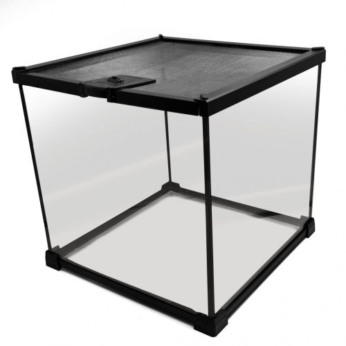 Террариум из силикатного стекла Scaled 30x30x30 (верхний доступ) фото 2