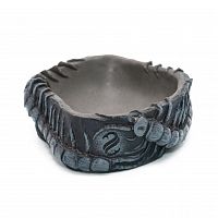 Поилка круглая из искусственного камня Scaled Scolopendra Drinking Bowl 9 см