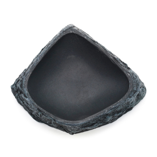 Поилка угловая из искусственного камня Scaled Stone Age Drinking Bowl 11 см фото 2