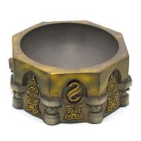 Поилка круглая из искусственного камня  Scaled Pensieve Drinking Bowl (Омут памяти) 12 см