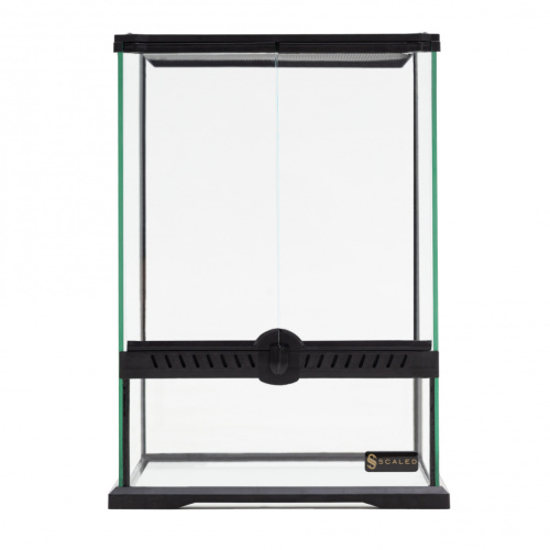 Террариум из силикатного стекла Scaled, 30х30х60 см фото 3